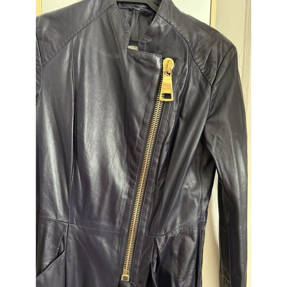 Vintage Armando Diaz Leather Jacket Rockabilly Rock Icon Look Size S - Picture 3 of 10